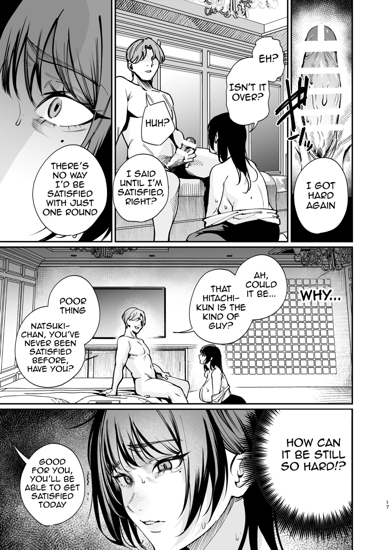 Hentai Manga Comic-I'll take it off for my boyfriend.-Read-16